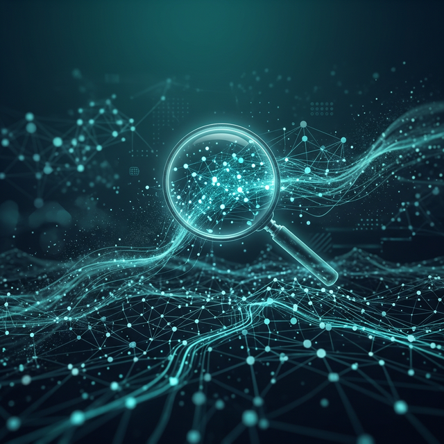 Visualisation abstraite de l'optimisation de contenu pour les citations IA