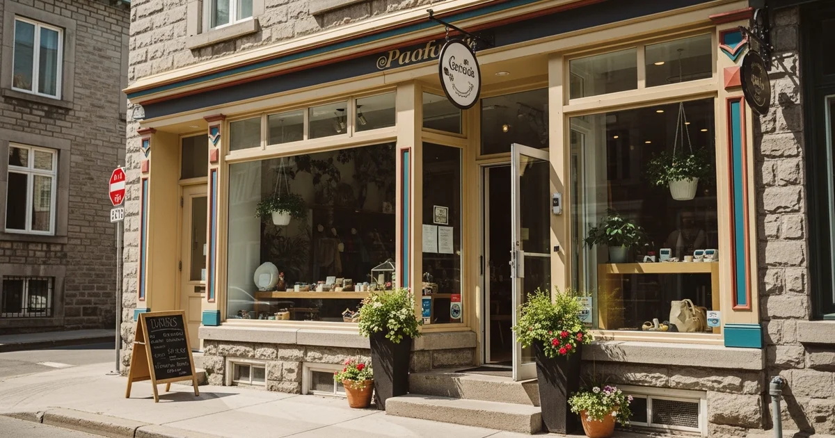 Commerce local avec vitrine accueillante — optimiser sa fiche Google